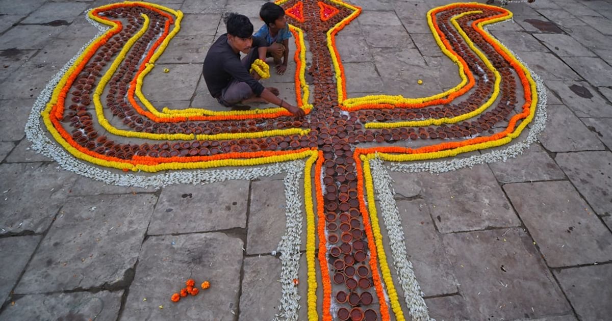 Diwali rangoli art prompt in ChatGPT