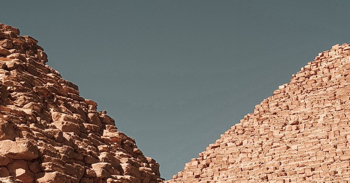 Desert Portal Above Pyramid VFX Prompt