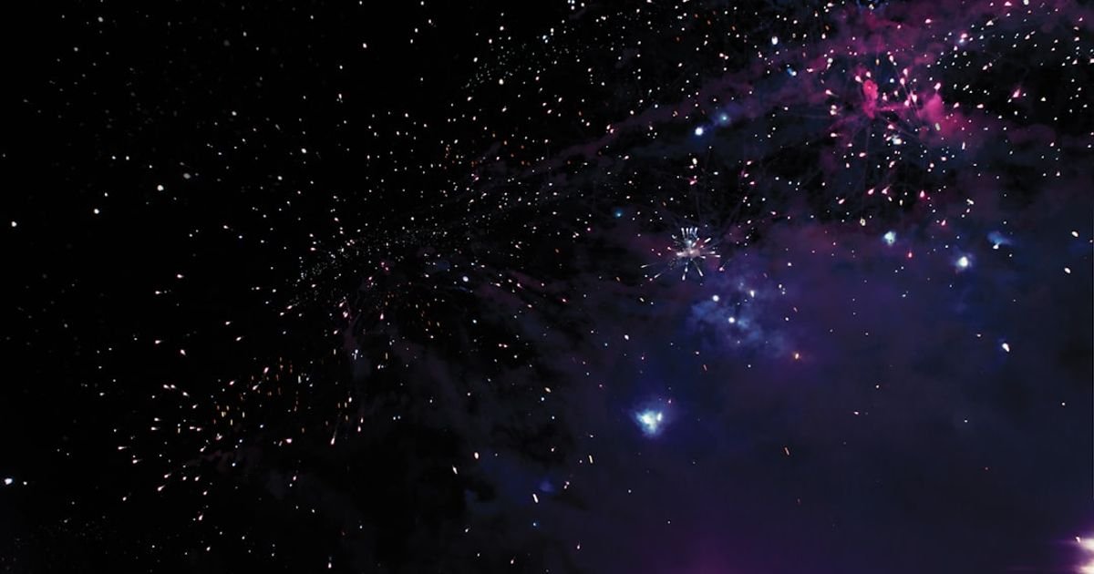 Galaxy Collapse Explosion VFX Prompt