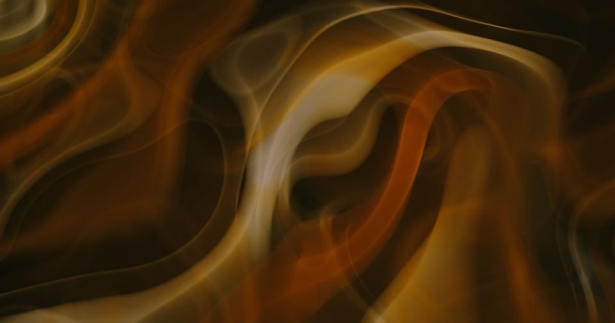 Golden Energy Flowing Through Air ASMR VFX Prompt