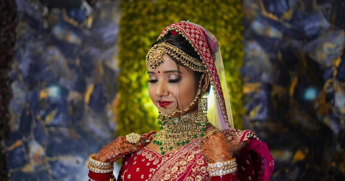 Indian wedding illustration prompt Gemini