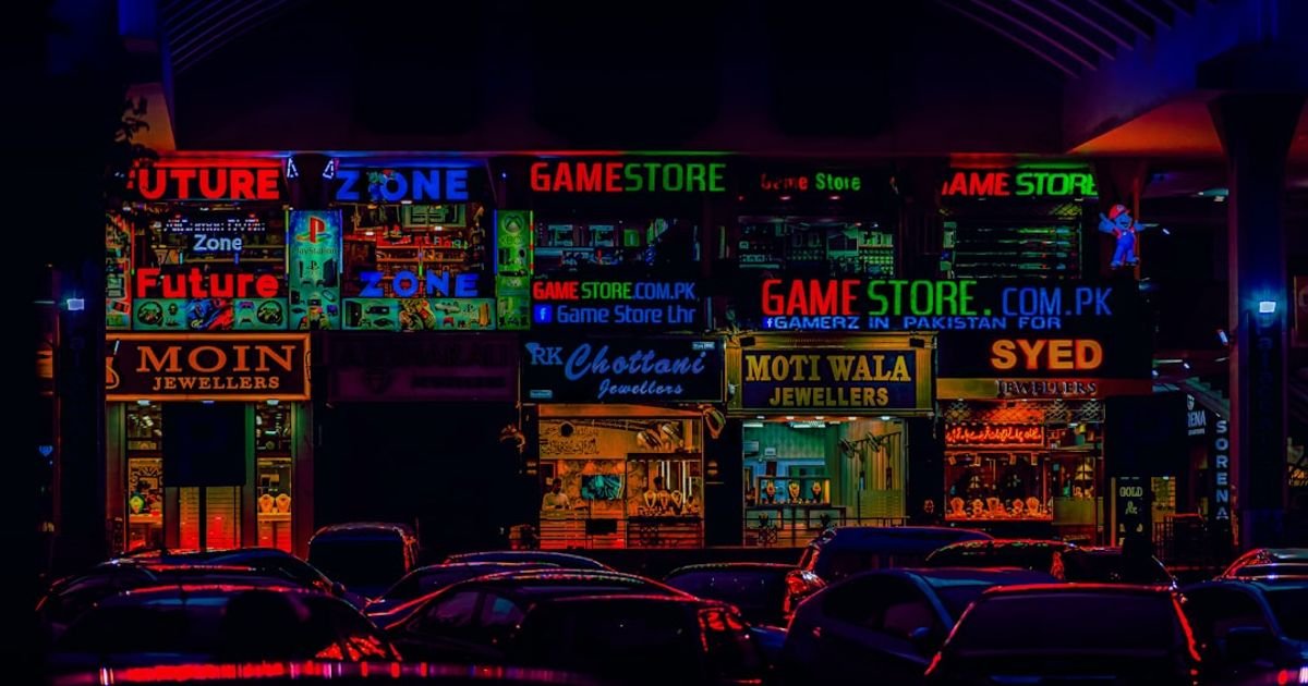 Neon Cyber City VFX Prompt