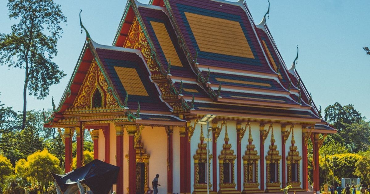 Thai temple mural prompt in Gemini