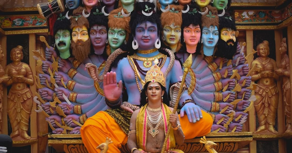 VFX Showreel Indian Gods Series Veo Prompt