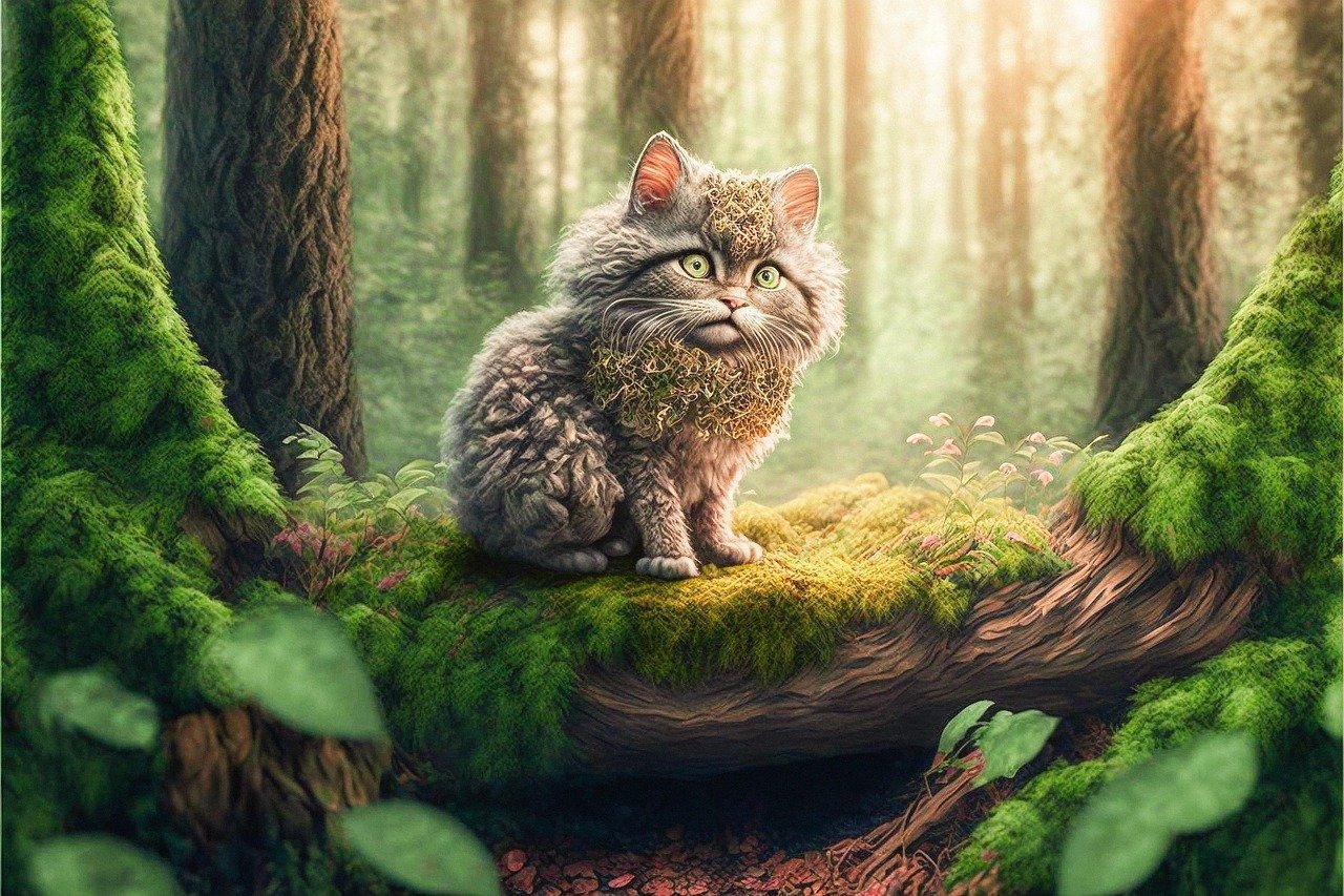 Surreal floating cloud furniture prompt