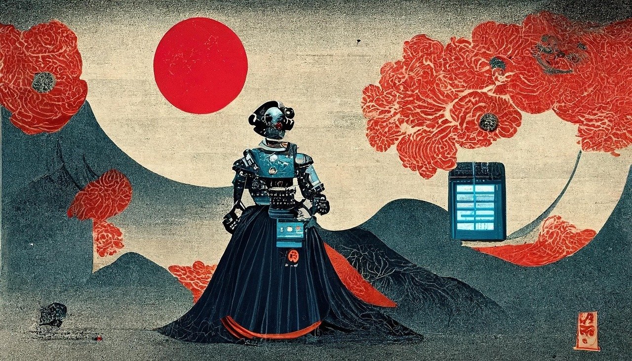 Invisible glowing thread couples prompt