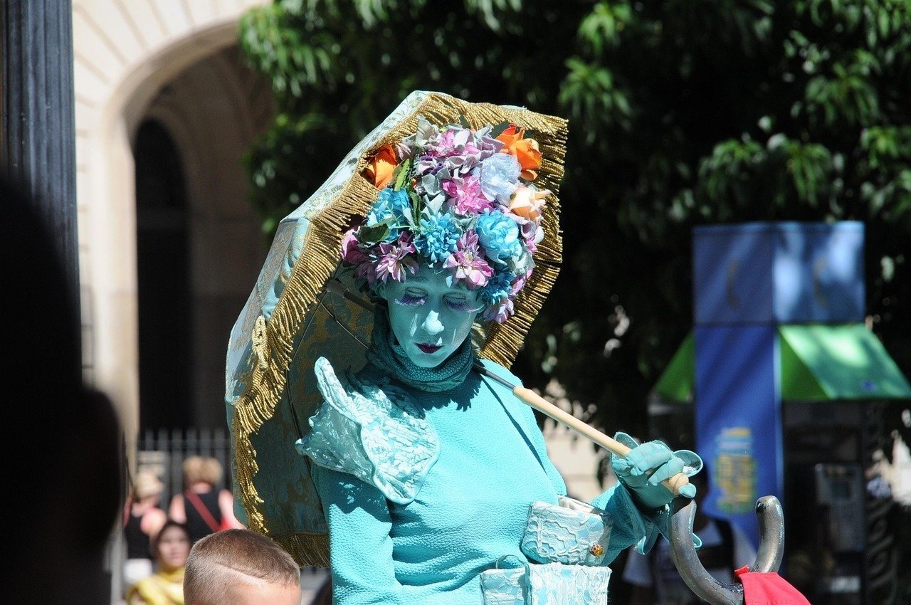 Luminous light beam ASMR material interaction prompt