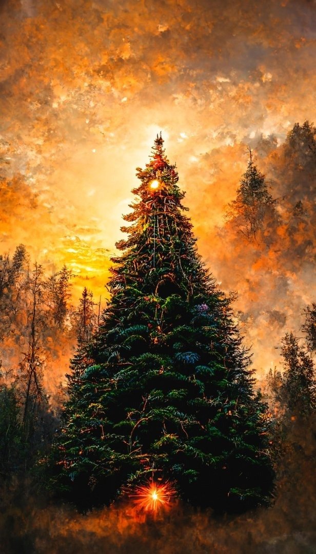 A vibrant Holi dreamscape starry night prompt