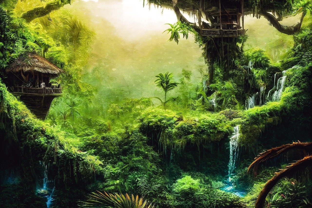 Analog Glitch Modern Scene Generator Prompt