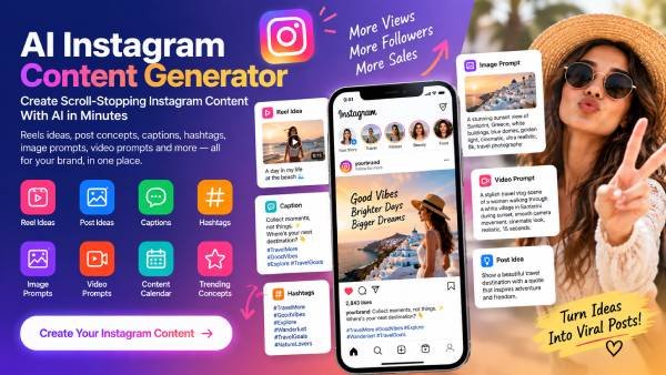 AI Instagram Content Generator
