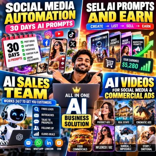 All-in-One AI Marketing Business Solution